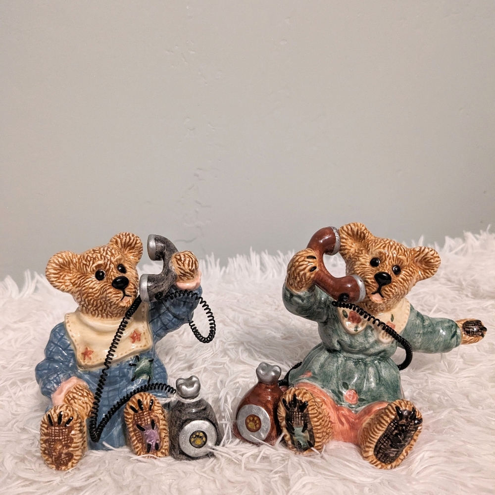 Boyds Bear salt/pepper shakers